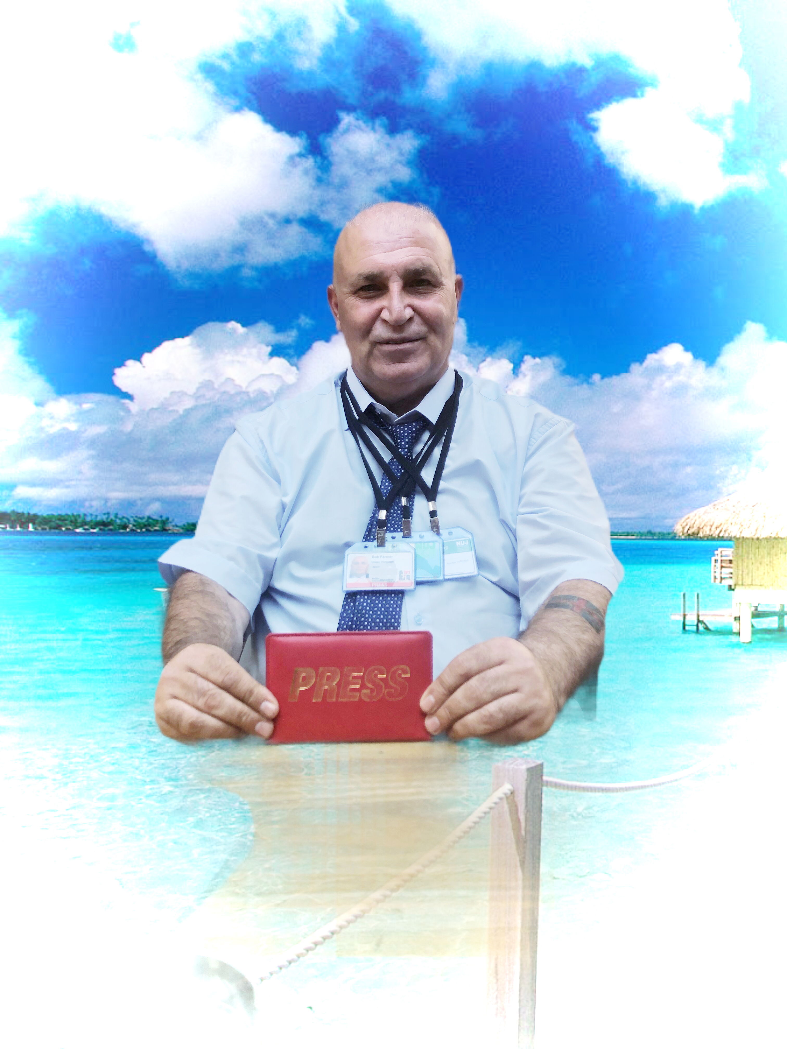 BOB FARMER. DÜNYA BASIN FEDERAYONU.  GENEL BASKANI. VE  1TVTR İMTİYAZ SAHİBİ