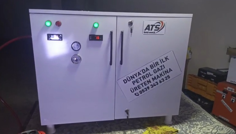 Türk Mucitler Benzini Gaza Çeviren Manyetik Enerji Reaktörü İcat Etti.