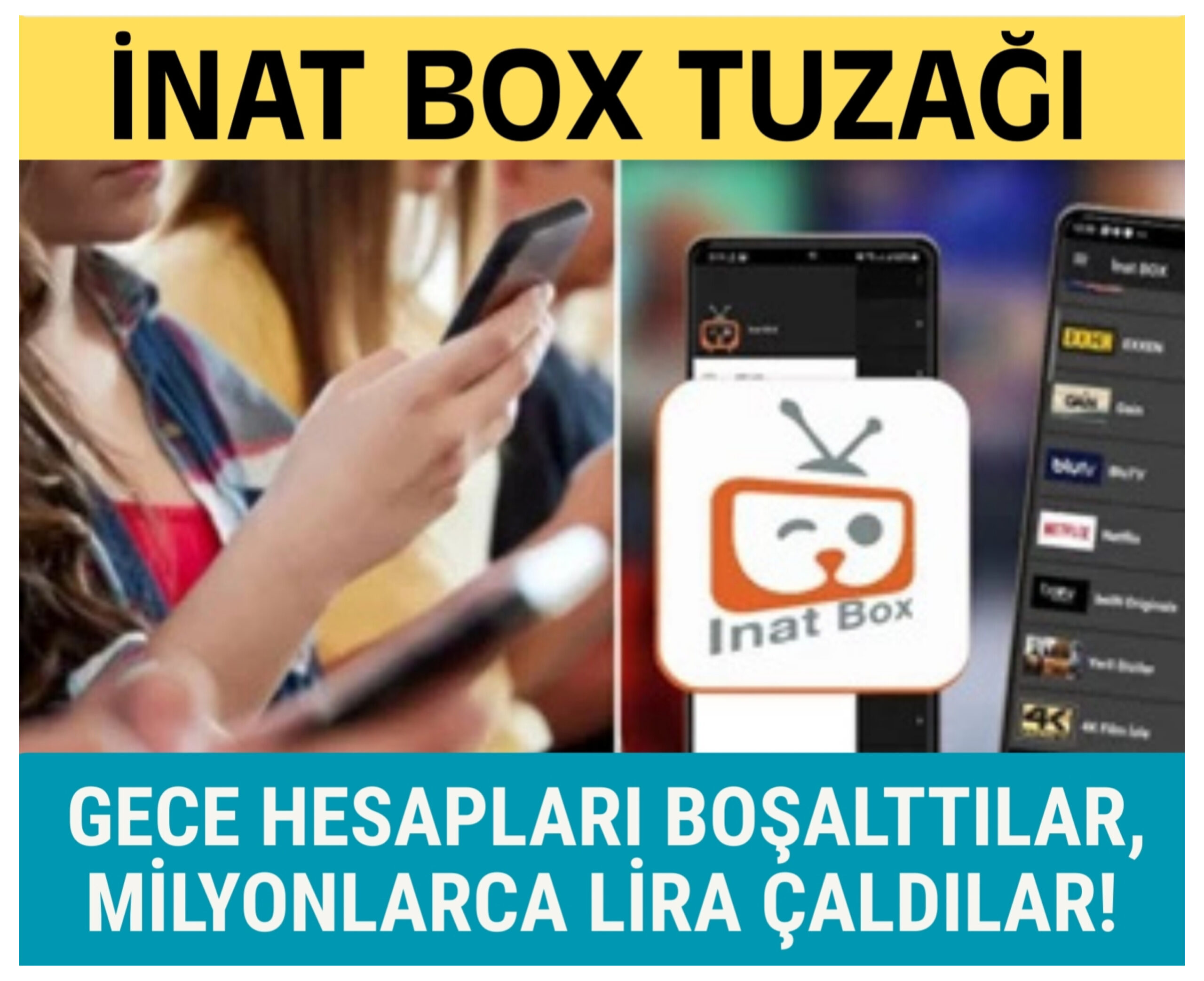 “İnat Box” Tuzağı: Bedava Dizi Vaadiyle 14 Milyonluk Siber Vurgun!