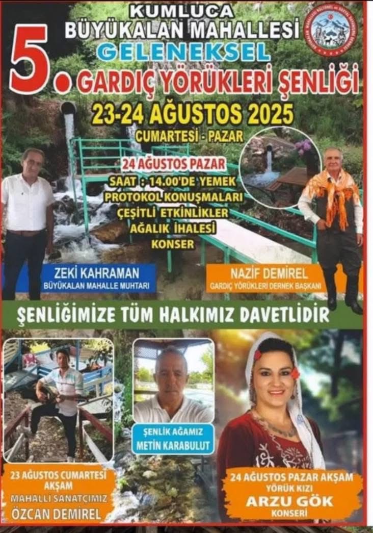 BÜYÜKALAN'DA YÖRÜK ŞENLİĞİ COŞKUSU