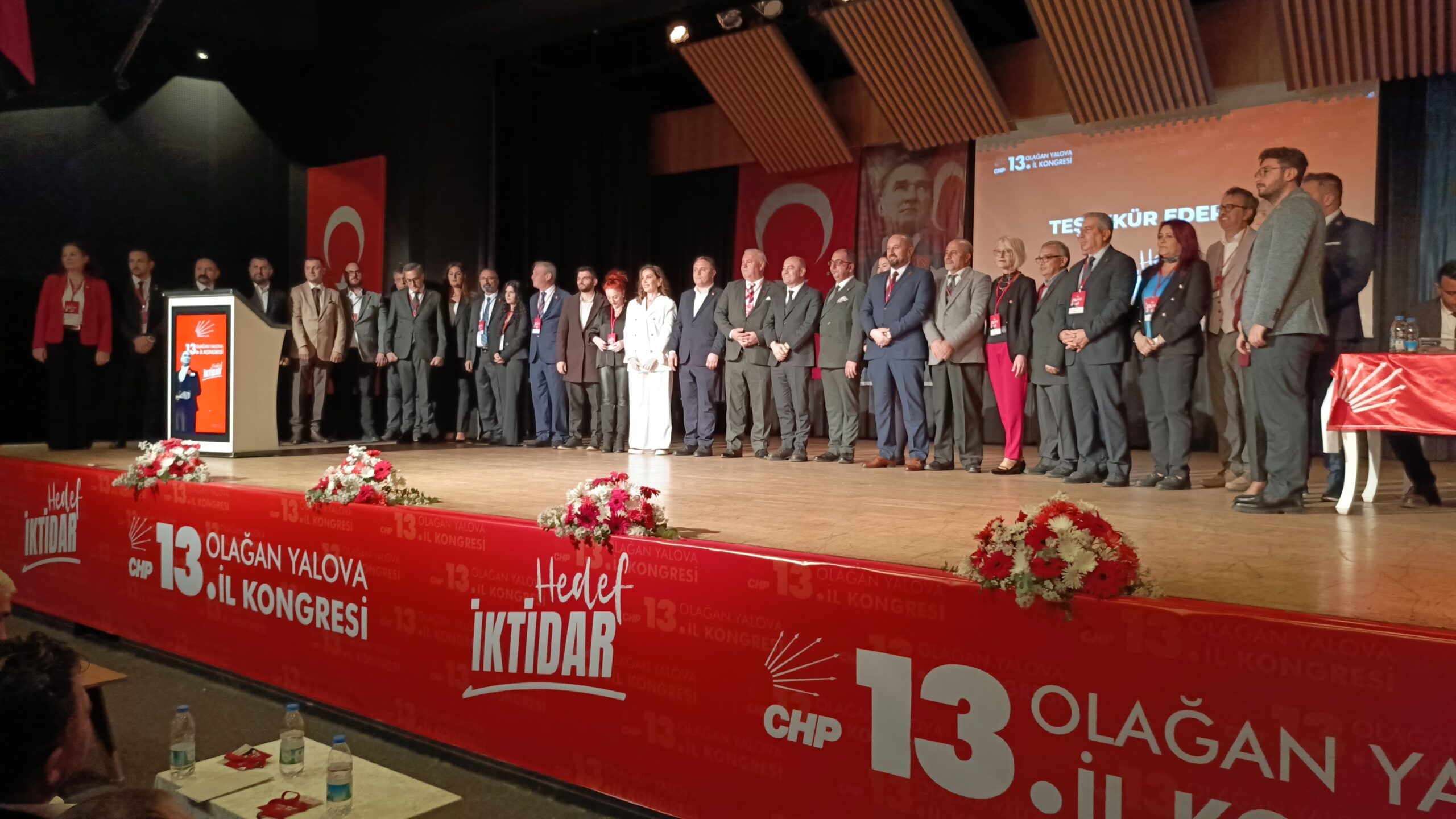 CHP Yalova'da Erdem Doğancı Yeniden İl Başkanı Seçildi