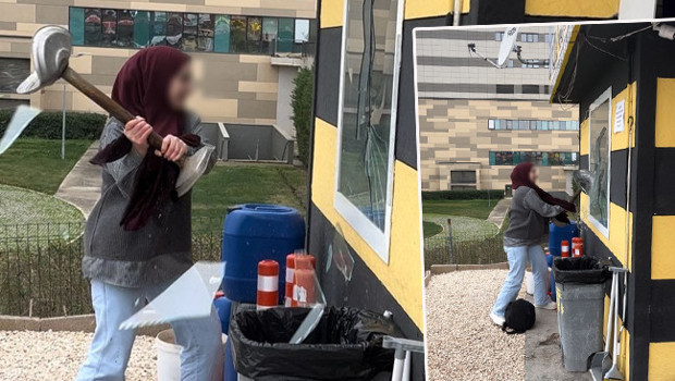 Bursa’da Taksi Durağına "Ayaklı Küllük"lü Saldırı: "Taksi Beni Sevmiyor!"