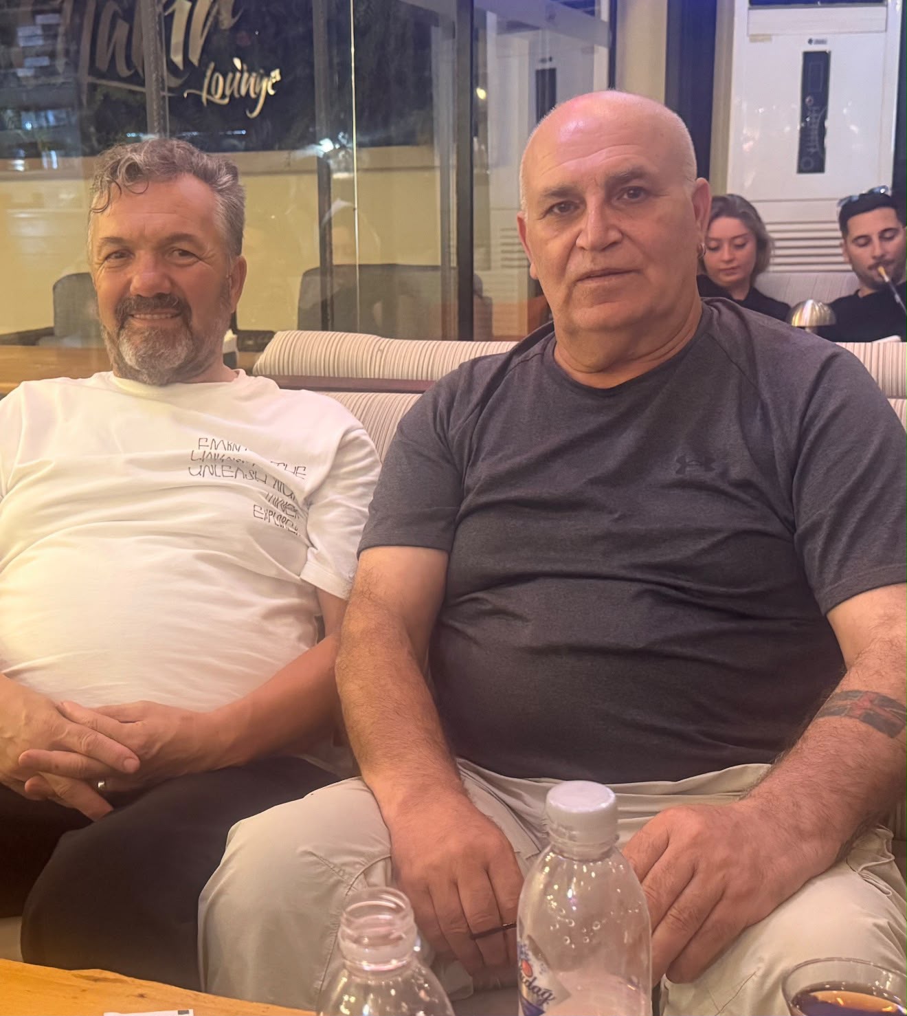 BOB FARMER  ANTAYADA   DUNYA BASIN FEDERASYONU GENEL BASKANI  KADİR HIDIR BULUSMASI