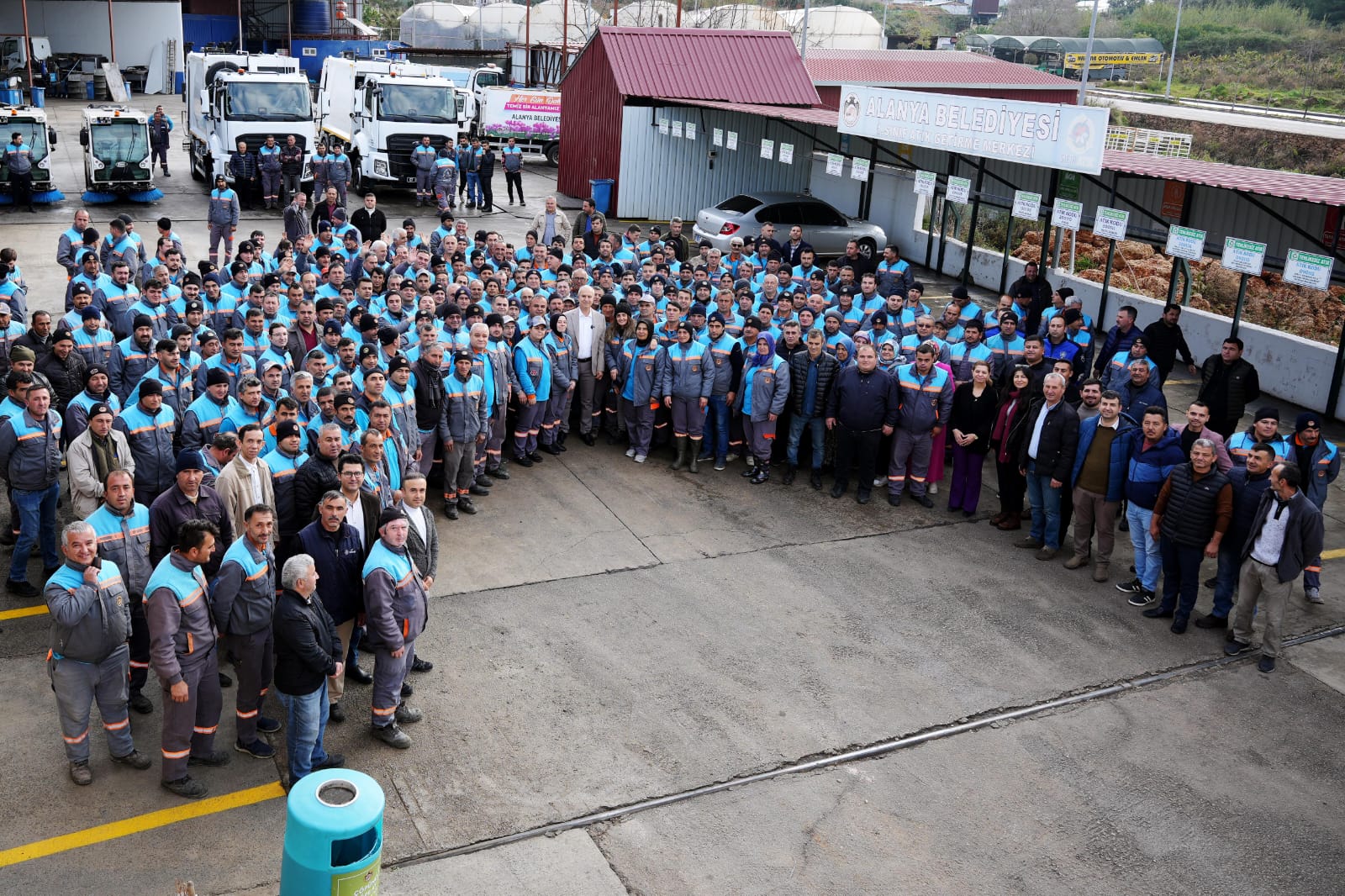 ALANYA YA BELEDİYESİ GREV İÇİN HAYIR DİYOR.Kadir HIDIR