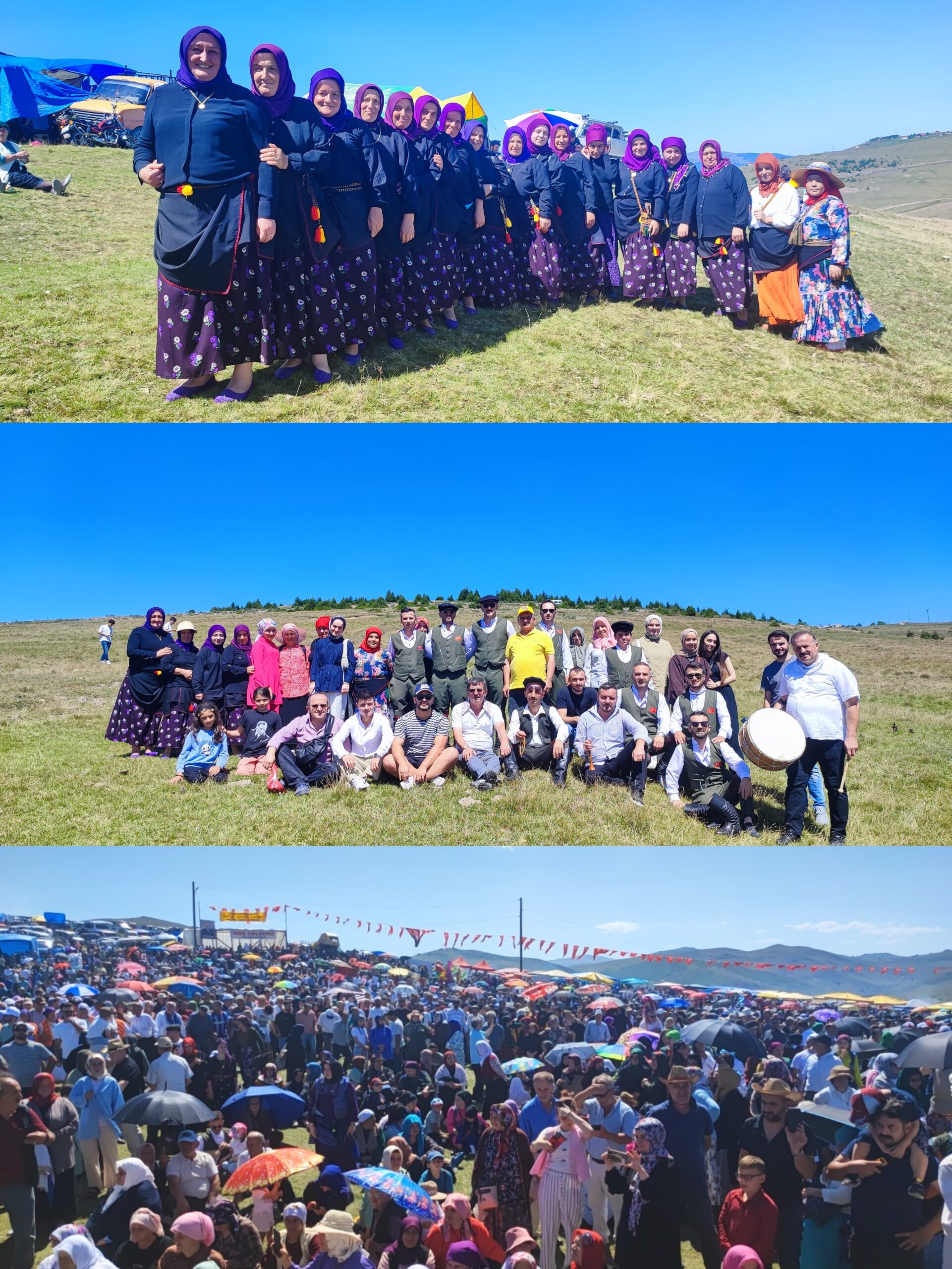 Trabzon Düzköy de son yayla şenliği