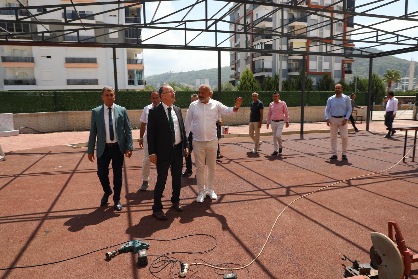 İL MİLLİ EĞITIM’DEN KUMLUCA’YA ZİYARET