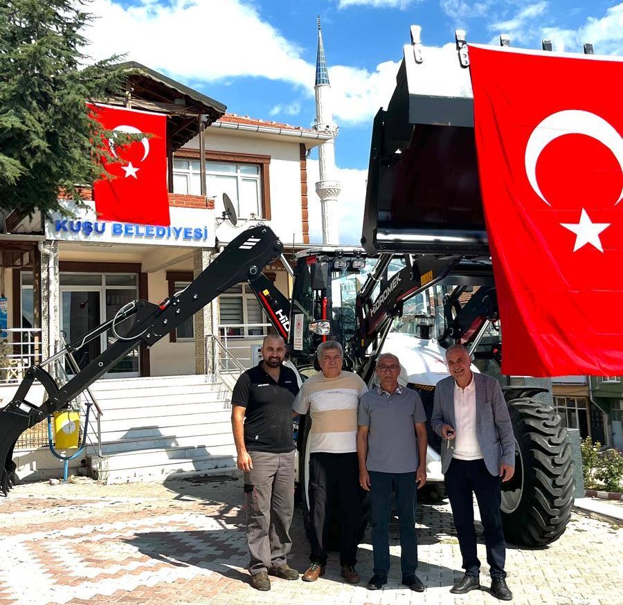 ÇEVRE ŞEHİRCİLİK VE İKLİM DEĞİŞİKLİĞİ BAKANLIĞI’NDAN KUŞU BELEDİYESİ’NE HİBE EDİLDİ